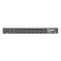 ADAM HALL AHPCL10PRO stabilizator napięcia / kondycjoner rack z woltomierzem i amperomierzem, wyświetlaczem i oświetleniem rack